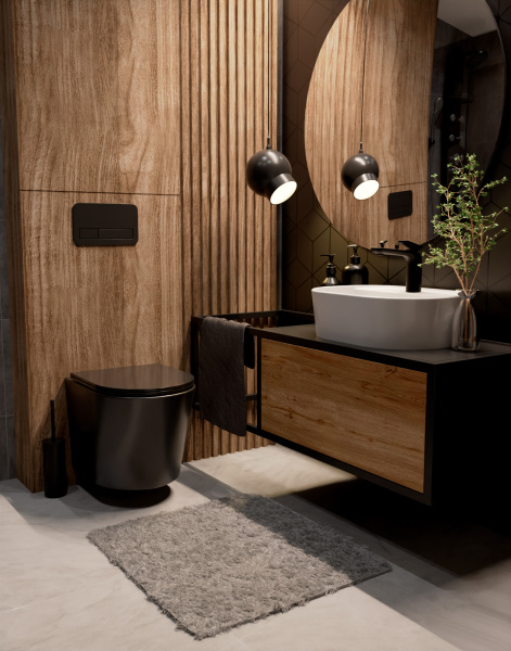 Унитаз подвесной безободковый AQUAme AQM2001MB