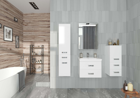 Зеркальный шкаф Aquaton Америна 60 правый белый 1A135302AM01R