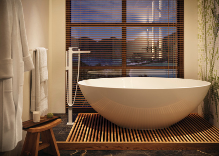 Держатель банных полотенец Hansgrohe AddStoris 41747700 белый матовый