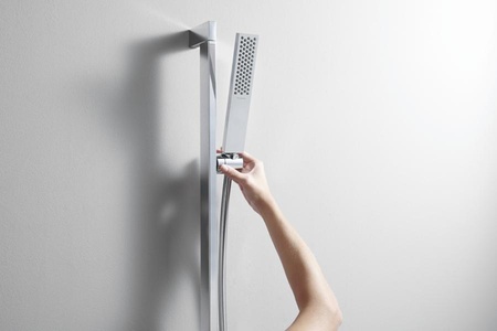 Душевая штанга 650 мм со шлангом Hansgrohe Unica E Puro 24404000 хром