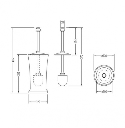Ёршик Devon&Devon First Class DD33120CR