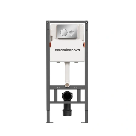 Система инсталяции для подвесного унитаза 3 в 1 Ceramica Nova Balance CN121001CH