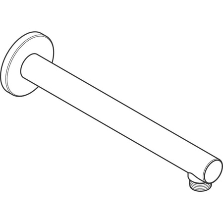 Кронштейн для верхнего 24 см Hansgrohe Vernis Blend 27809670 черный матовый