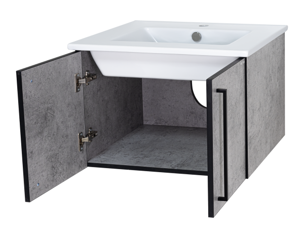 Тумба под раковину Brevita Rock 75  ROCK-06075-48-2