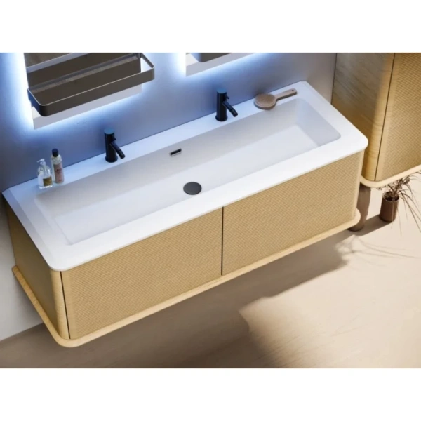 Тумба под раковину Cezares Idra 55815  подвесная, Rovere Tabacco