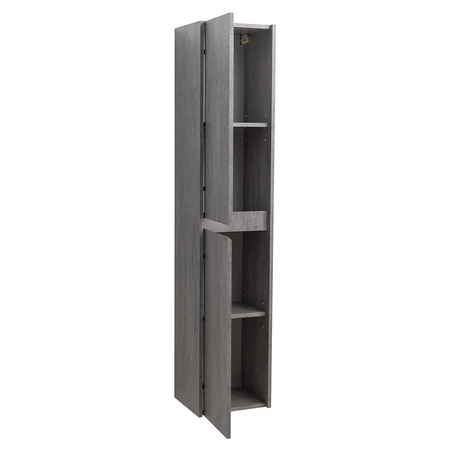 Пенал BelBagno KRAFT-1600-2A-SC-CG-L Cemento Grigio
