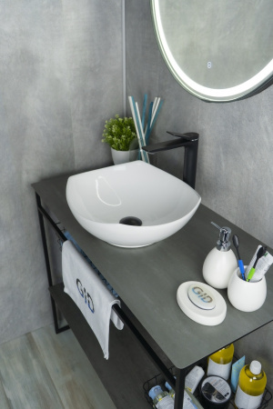 Раковина накладная (41,5х38) Gid N9412