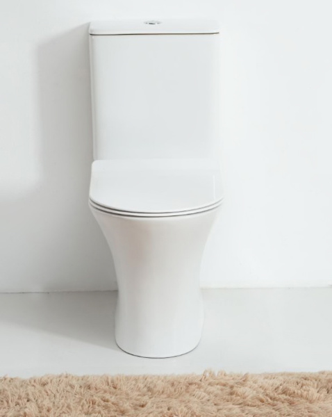 Унитаз-компакт Orange C01-000w безободковый, сиденье с микролифтом