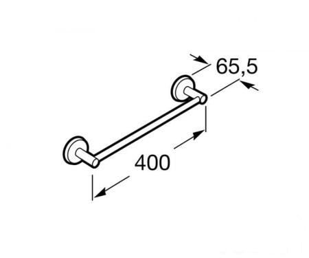 Полотенцедержатель Roca Twin 816709001