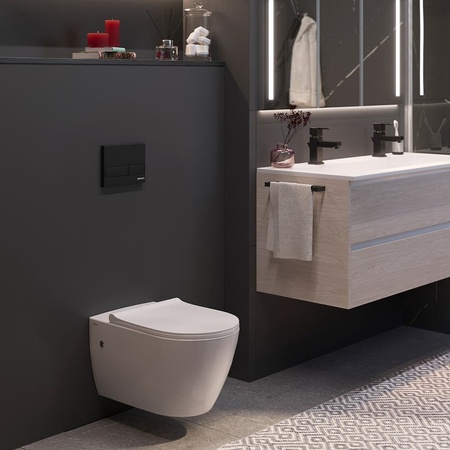 Комплект унитаза с инсталляцией Berges Wasserhaus Novum Rimless 043217
