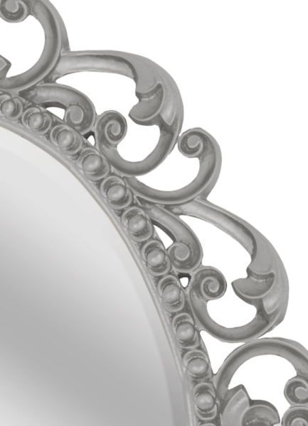 Зеркало (82х102) Misty Аврора O.1076.PA.ZA (серебро) Л-Авр-07082-146ОС