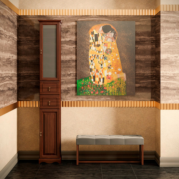 Пенал Opadiris Риспекто 30, цвет орех антикварный, правый, 00-00005835