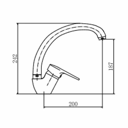 Смеситель для кухни FASHUN A4156