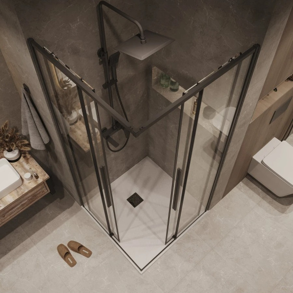 Душевой уголок (80х80) Grossman Galaxy 300.K33.01.8080.21.00