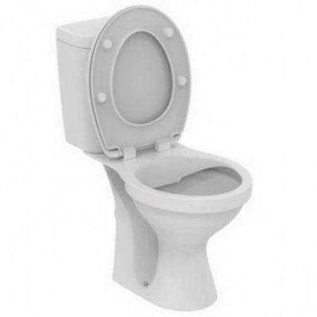 Безободковый напольный унитаз-компакт Ideal Standard SIMPLICITY Rimless, E160101