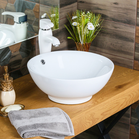 Раковина накладная (42,5х42,5) Melana 7008E-805