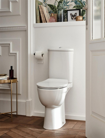 Унитаз-компакт безободковый с сиденьем микролифт Jacob Delafon Louis E28062RU-00