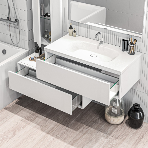 Тумба под раковину Marka One Milacco 100П У72787