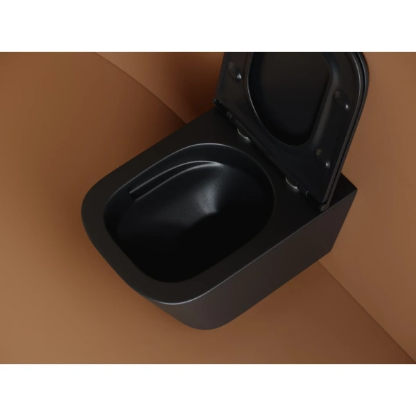 Подвесной унитаз Ceramicanova Union Rimless CN4009TMB