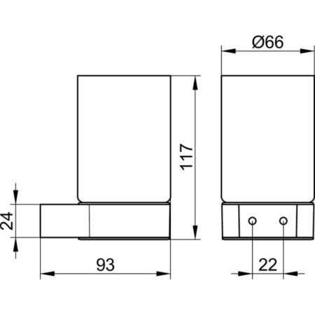 Стакан Keuco Plan 14950 019000 (14950019000)