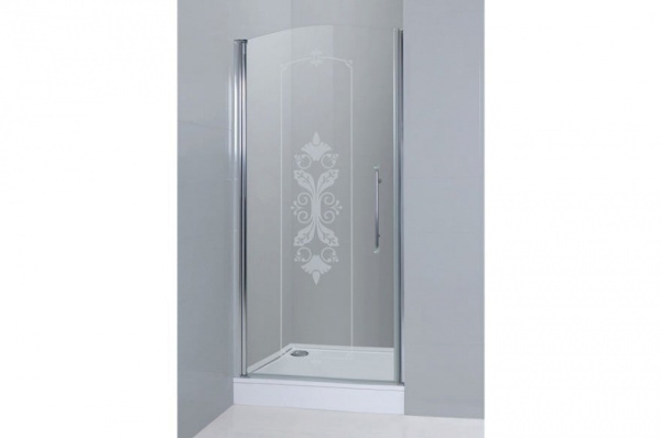 Душевая дверь в нишу Cezares Giubileo  GIUBILEO-B-11-80-CP-Cr-R