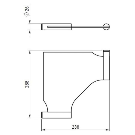 Полка Novaservis Metalia 2 6235.0