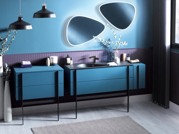 Раковина полустраиваемая (121x51) Jacob Delafon Nouvelle Vague EXAP112-Z-MG2