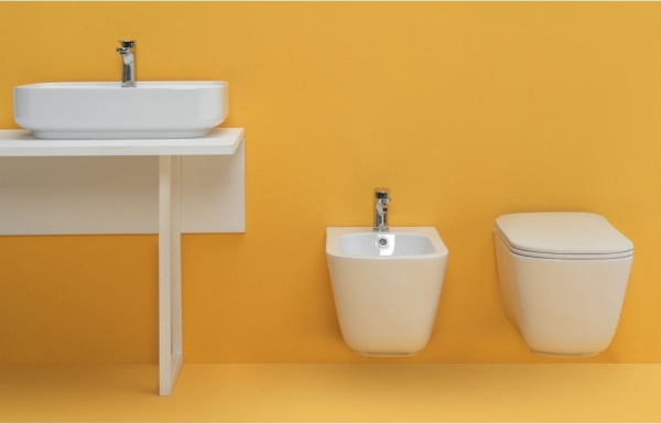 Биде подвесное Kerasan Tribeca 512530 белый матовый