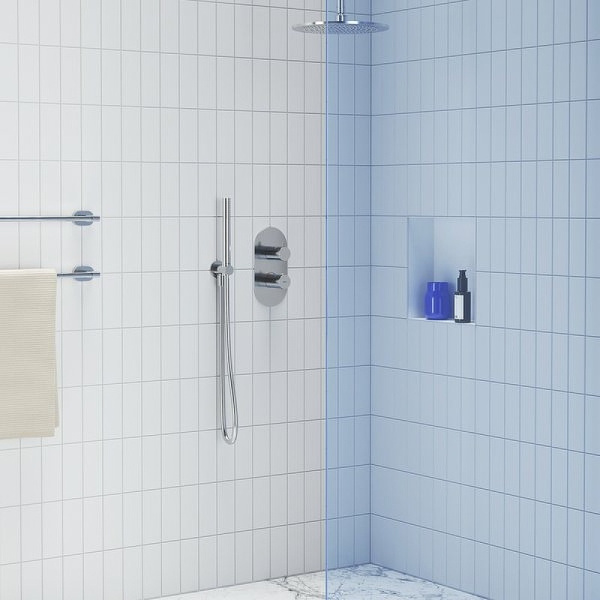 Смеситель для душа с термостатом Ravak Espirit ES 067.00CR.O3 X070209 хром