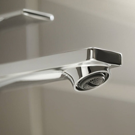 Смеситель для раковины с гигиеническим душем Hansgrohe Rebris E 72216000 хром