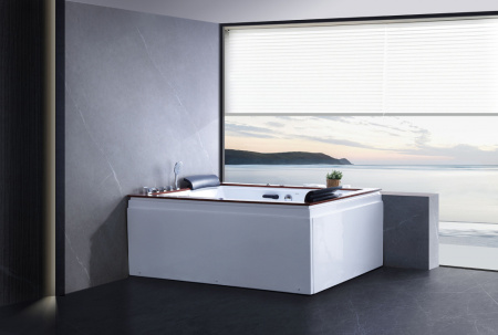 Акриловая ванна (186х151) Gemy G9052 II B L с гидромассажем, левая