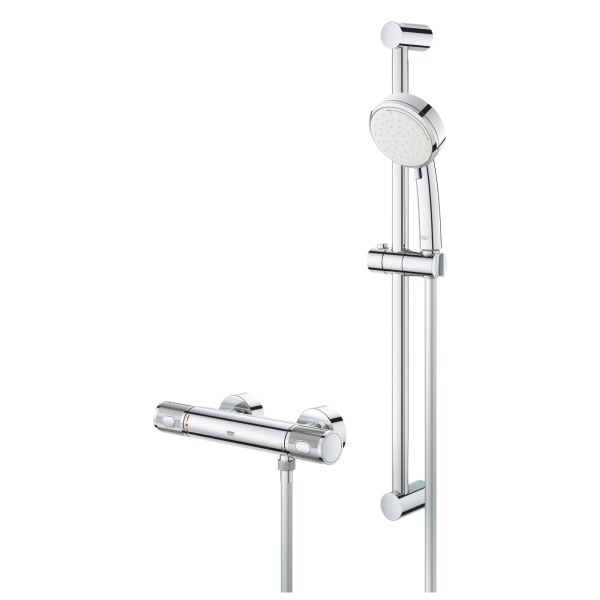 Термостат для душа с душевым гарнитуром Grohe Grohtherm 1000 Performance  34783 000 (34783000) хром