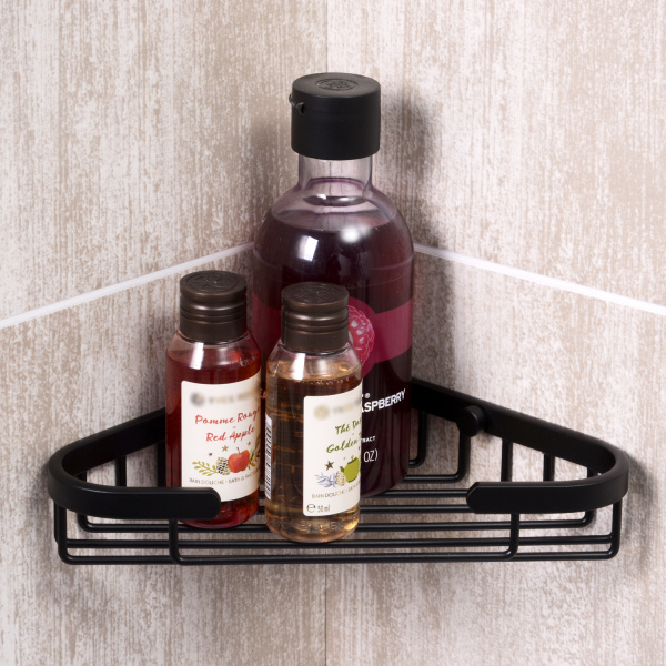 Полка металлическая  WasserKRAFT K-733BLACK