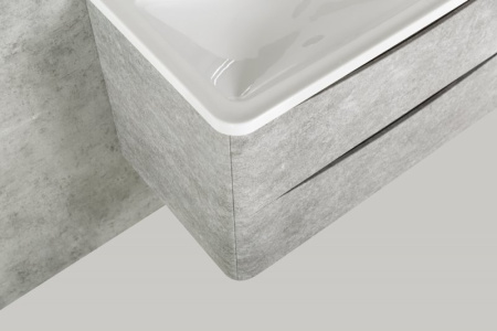 База под раковину подвесная BelBagno ACQUA-1000-2C-SO-CVG Cemento Verona Grigio