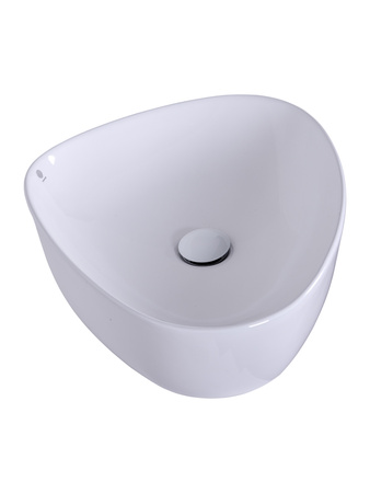 Раковина накладная (50х40,5) Orange  B07-500W белый глянец