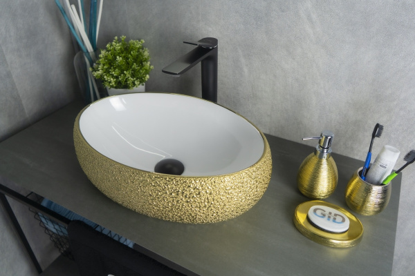 Раковина накладная (48х34) Gid Nc433