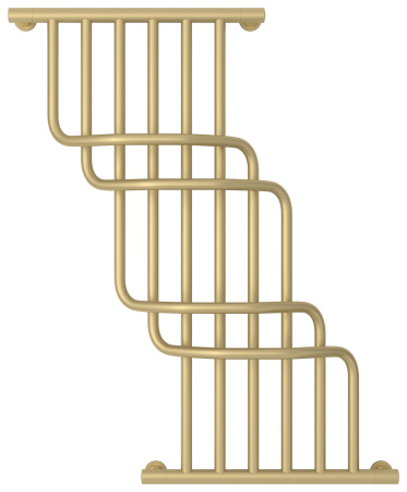 Полотенцесушитель Водяной Сунержа Нега (100х85) Матовая Шампань 022-0225-1085