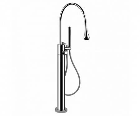 Смеситель для ванны напольный Gessi Goccia 24978#279