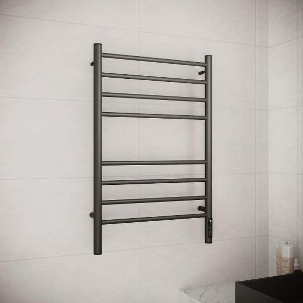 Полотенцесушитель электрический (50х80) П8 Terminus Аврора 4670078563330 графит