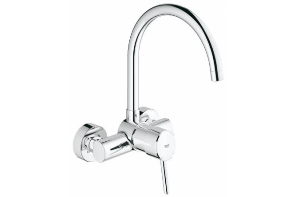 Смеситель однорычажный для мойки, DN 15, Grohe Concetto 32667 001 (32667001) Смеситель однорычажный для мойки, DN 15, Grohe Concetto 32667 001 (32667001)