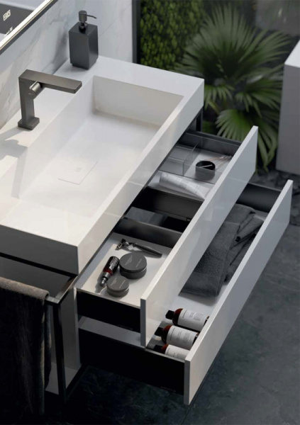 Тумба под раковину Aqwella Clarberg Logic 100 R LOG0110R