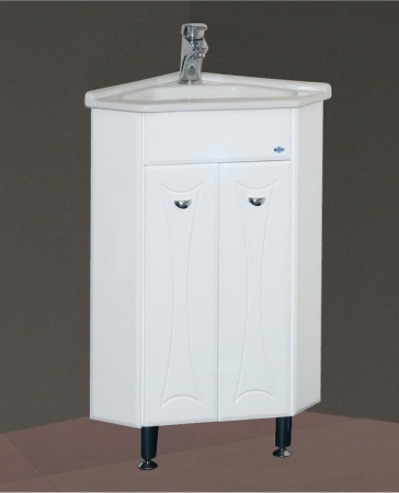 Тумба под раковину угловая Misty Лотос 40  Э-Лот01040-01Уг