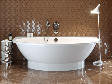 Ванна из искусственного камня (189х96) Aquastone MALTA