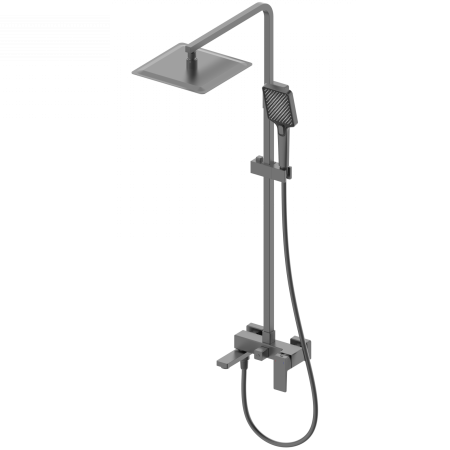 Душевая система WONZON & WOGHAND CUBE 2.0, темный графит WW-88047068-BGM