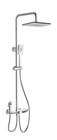 Душевая система с термостатом WONZON & WOGHAND, хром WW-B3310-CR