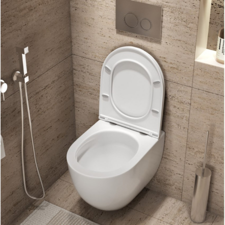 Комплект унитаза с инсталляцией Grossman Galaxy 97.4411SQC.01.210 с клавишей смыва