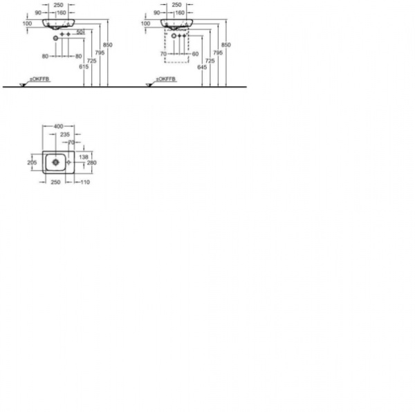 Раковина Keramag it! 271940000
