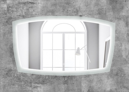 Зеркало с подсветкой Art&Max ROMA AM-Rom-1200-700-DS-F