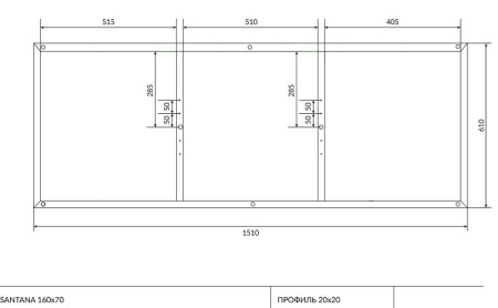 Рама для ванны Cersanit SANTANA 160 K-RW-SANTANA*160n