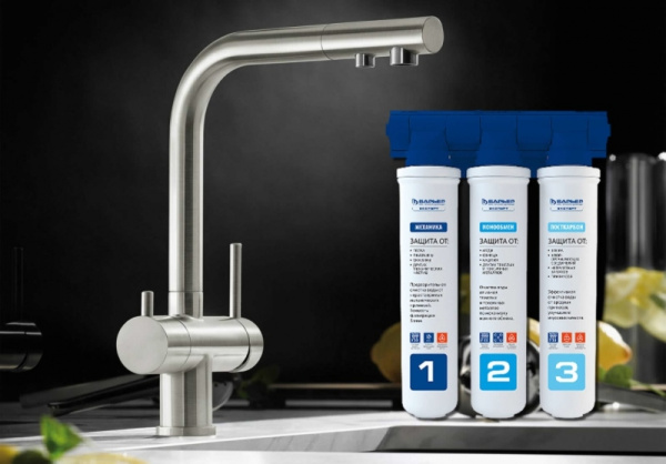 Смеситель Blanco Fontas II с фильтром BWT-Барьер 525138P1